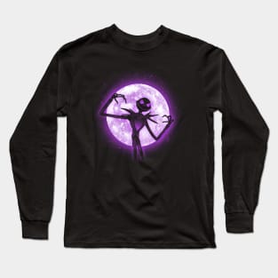 Moonlight Skeleton Long Sleeve T-Shirt